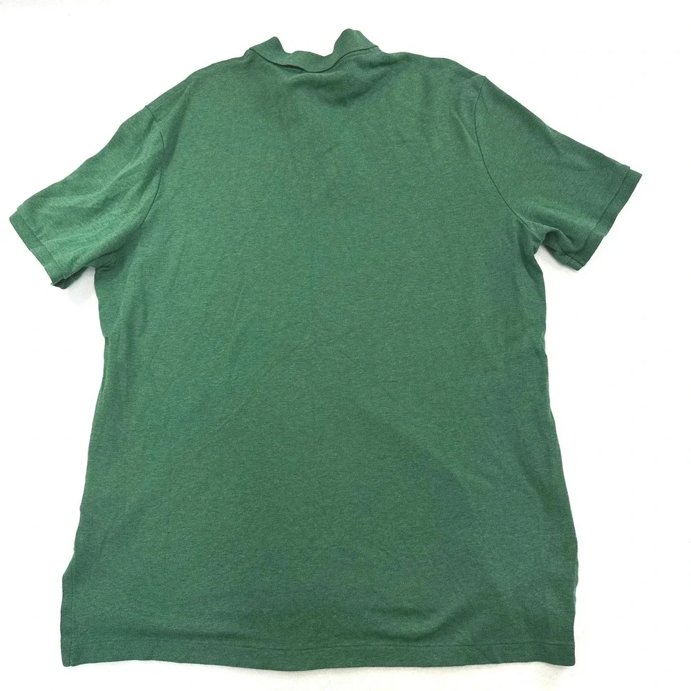 Polo Ralph Lauren Mens XL Green Short Sleeve Cotton Pony Logo Polo Shirt